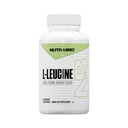 NutraBio L-Leucine-Ergänzung - Optimale Aminosäure für Muskel-Wachstum & - Natürlich vergütet freie Form Leucine Aminosäuren Supplement- Vegan, Non-GMO, Glutenfrei - 400mg, 180 Kapseln