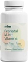 MIRA Pränatale Multi-Vitamine für Frauen, Folate & Choline, Ergänzung für Vor, Während und Post-Prägnanz, Unterstützung Ihrer Schwangerschaft & Fetale Entwicklung, 60 Kapseln (30 Portionen), 1 Packung