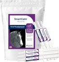 SmartEquine SmartCalm Pellets & SmartCalm Ultra Pâte 6 Tubes Bundle, Supplément calmant Cheval.