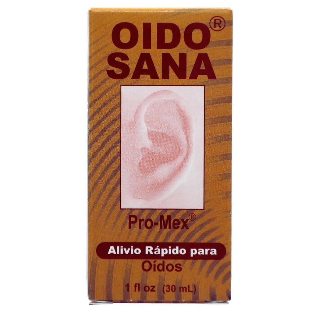 ProMex Oido Sana, Solution de séchage de l'oreille, gouttes, aide avec les oreilles démangeaisons de Swimmer, doux et sûr, famille entière, 1 fl.oz