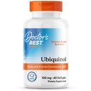Meilleur supplément de 100 mg Kaneka Ubiquinol pour les hommes et les femmes - Formule réduite CoQ10, Coenzyme Q10 100mg pour le soutien antioxydant et de santé cardiaque, non OGM, sans gluten, sans soja - 60 softgels