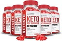Laboratoires justifiés (5 Pack Ketosyn Keto ACV Gummies Extreme 2000MG Ketosyn Keto Gummies Vinaigre de cidre de pomme préparé avec du jus de betterave de grenade en poudre B12 Vegan Non OGM 300 Gummys