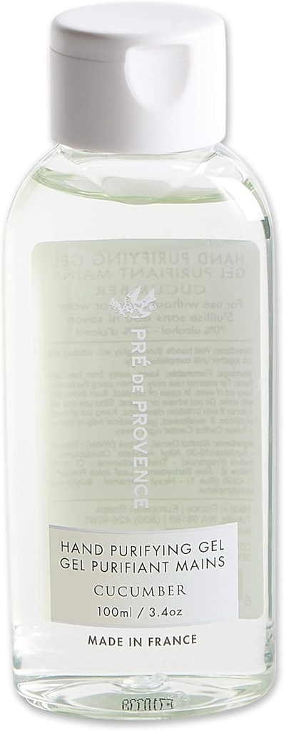 Pre de Provence Advanced Alcohol Based Hand Sanitizer Gel Moisturizes & Softens Hands, 3.4 flüssige Unzen, Gurke