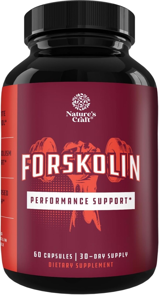 Pure Forskolin Extrakt für Weight Loss Supplement Leistungsstarkes Antioxidans - maximale Stärke Belly Buster Gesundes Gewicht-Management erhalten Lean und Trim für Männer und Frauen