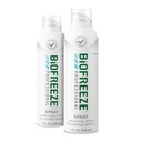 Biofreeze Professional Strength Pain Relief Aerosol Spray, Arthritis Pain Reliever, Knie & Lower Back Pain Relief, Sore Muskel Relief, FSA Eligible, 2 Pack (4 FL OZ Biofreeze Menthol Spray)