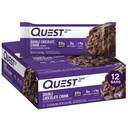 Quest Nutrition Double Chocolate Chunk Protein Bars, 20g Protein Bars, 1g Zucker, 4g Net Carb, Glutenfrei, Keto Friendly, 12 Count