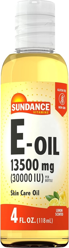 Sundance Vitamine E-Huile pour la peau : 13500 mg (30000 UI)