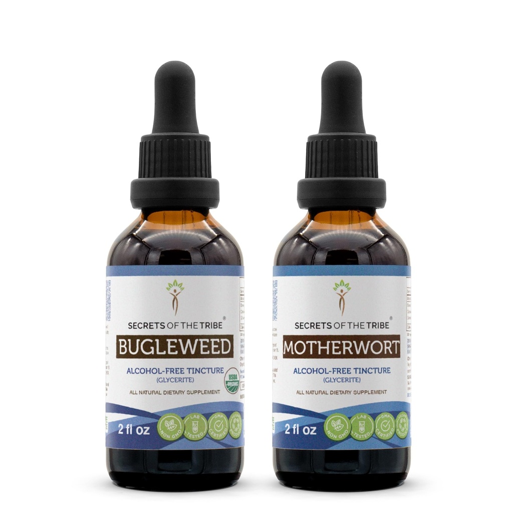 Bugleweed USDA Extrait liquide biologique et de nacre (2 pces.)