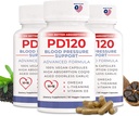 Blutdruck-Ergänzung zu helfen, hohen Blutdruck natürlich zu reduzieren, CoQ10, Nitric Oxid, Schwarz Odorless Aged Garlic, Omega 3, L-Theanin, Vitamin D3 für Blutdruck-Unterstützung