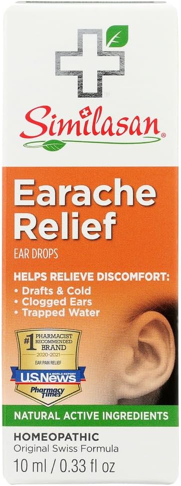 Similasan Earache Relief Ohr Tropfen 10 ml (Pack von 2)