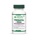 Vitamines prénatales halales + DHA, fer à acide folique, gingembre pour apaisant, un jour, pour tous les stades de la grossesse, sans gluten, sans OGM, 60 softgels, 2 mois d'approvisionnement, États-Unis fabriqués, vitamines halales