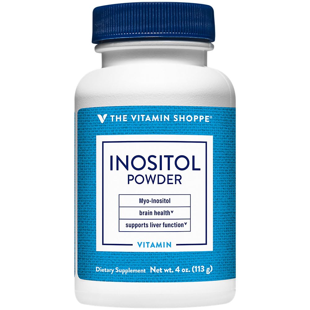 La poudre d'inositol de Vitamine Shoppe - soutient la santé du cerveau - Sans saveur (4 oz./134 portions)
