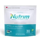 Nutrim Oat Bran Pulver mit 750mg Beta Glucan per Servieren - Easy-Mix Soluble Fiber für Cholesterol Management & Immununterstützung - Herzgesundes, Non-GMO & Vegan Oatmeal Pulver