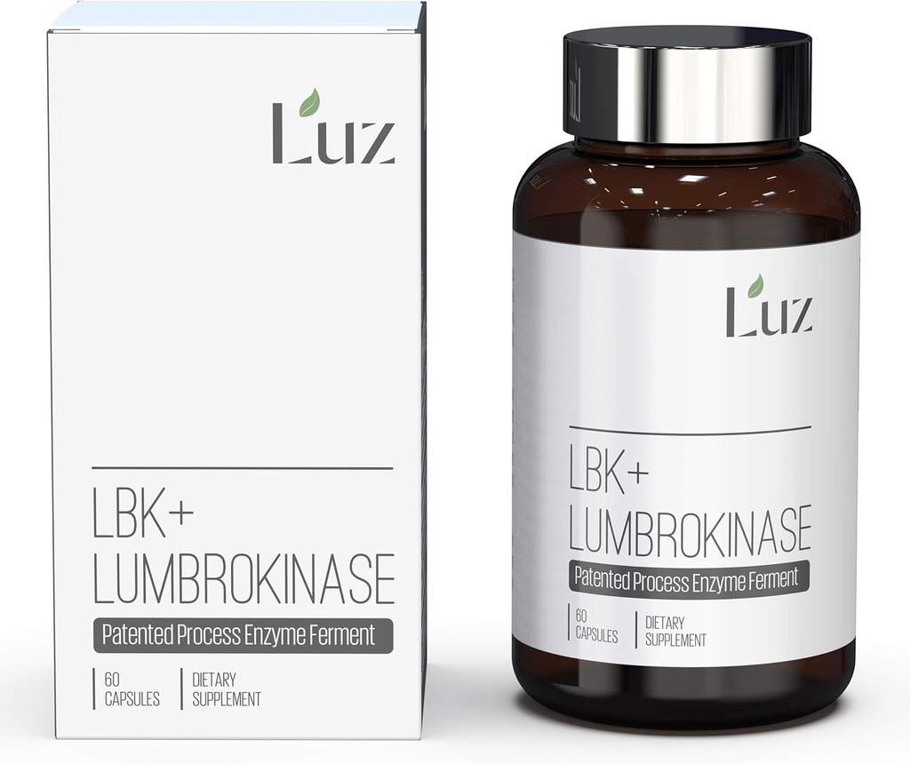 Luz LBK+ Lumbrokinase - procédé breveté - 60 capsules