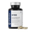 LES Labs DeToxx – Meilleurs matins et rétablissement, soutien du foie, renouvellement des électrolytes et soutien au glutathion – Poire piquante, chardon et NAC – Supplément non OGM – 60 capsules
