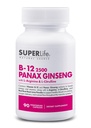 Frisches Start Vitamin B-12 2500 & Panax Ginseng mit L-Arginin & L-Citrulline - Leistungsstarker Energie-Booster | Unterstützt normale Blutfluss & Energie-Mebolismus | Supplement - 90 Kapseln