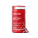 HumanN SuperBeets Beet Root Capsules Quick Release 1000mg, hilft Nitric Oxide Produktion, Blutdruck, Herzgesundheit, Enthält Non-GMO Beetroot Pulver, Studierte Antioxidantien 90 Count