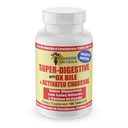 Sunshine Naturals Super Verdauungsergänzung. Ox Bile & Activated Charcoal für Verdauungshilfe, Bloating Relief, Gut Cleanse, Nährstoffaufnahme und fördert Gesamt-Wellness. 100 Tabletten.
