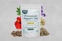 Menopause Support Tee | Cooling Relief für Hot Flashes, Nacht Sweats, Mood Swings, Restful Sleep | With Black Cohosh, Red Clover, Sage | 100% Organic | Hibiscus Mint Flavor | 30 Teebeutel