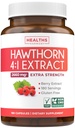 Super Potent Hawthorn Berry Extract Kapseln - Hawthorn Berry Supplement Hergestellt aus extra Stärke Konzentrat zur Unterstützung Herz und Verdauungsgesundheit - Vegan Non-GMO & Gluten Free (6 Monate Versorgung)