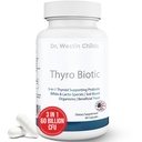Dr. Westin Childs Thyro Biotic.Probiotique pour les femmes - Soutien Thyroïde, Digestive Health & Hormones. Saccharomyces boulardii, Bacillus coagulans, lactobacillus & bifido 60 Million CFU.