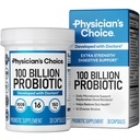 CHOIX du médecin 100 milliards de probiotiques avancés - 16 souches + prébiotiques organiques - Santé digestive et gorgée - soutient la constipation occasionnelle, la diarrhée, le gaz et le ballonnement - probiotiques pour les femmes et les hommes