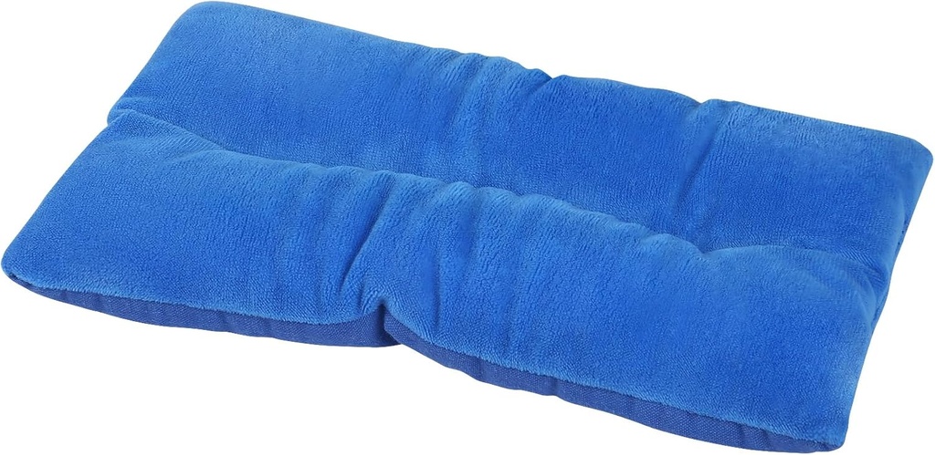 Atsuwell Mikrowellenheizkissen, Rice Microwavable Moist Heat Pack für Cramps, Neck und Schultern, Knie, Handgelenk, Gelenke, Bean Bag Heizkissen für Warm Compress, Relaxation, Blau