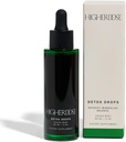HigherDOSE Detox Tropfen - Flüssige Chlorophyll Wassertropfen zur Unterstützung täglicher Detox & Boost Haut natürliches Glow - Pflanzenbetriebene Formel mit Milchdistel, Beetroot Juice, Magnesium & Minerals (2 oz)