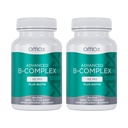 Omax3 2 bouteilles - Complexe avancé de vitamine B 50MG avec biotine.