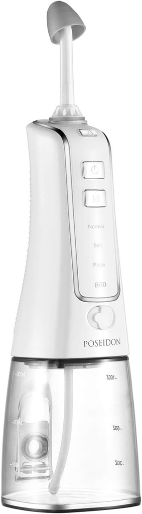 Nasal Irrigator mit Bonus 30 Saline Packets - Bewässerung für Sinus Relief - Nasenreiniger Aspirator System - Wasserdicht - 3 Drücke: Normal, weich, Puls