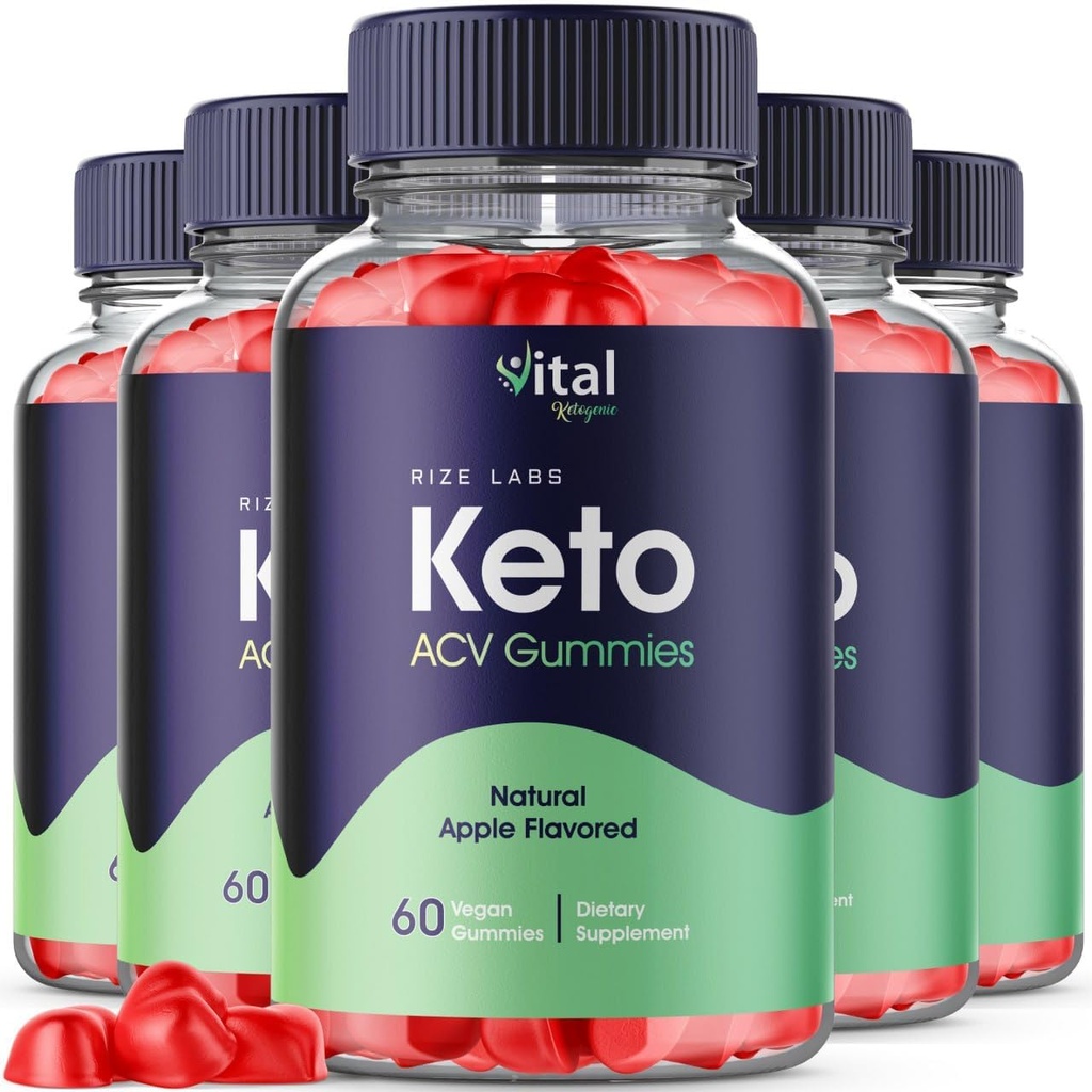 rize labs - Vital Ketogenic Keto Gummies for Advanced Weight Loss - Slimming Belly Fat Diet Gummy (300 Gummies)