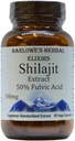 Barlowe's Kräuter Elixier Shilajit Extrakt | 500mg pro Kapsel | 50% Fulvic Säure | Mineral-Rich Himalayan Ergänzung für Vitalität & Wellness | 60 Vegan Kapseln | Non-GMO, Gluten-Free, Glasflasche