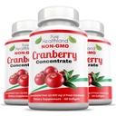 Non-OGM canneberge concentrée à partir de 12 600mg - softgels triple force - Facile à avaler pilules pour les hommes et les femmes, 3 bouteilles