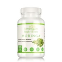 Capsules de poudre de Moringa bio - Extrait de feuille d'Oleifera non OGM végétalien