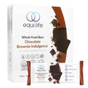 EquiLife - Ganze Food Bars, Paleo & Vegan Protein Bars, Bio Nutrition Bars, 6g Protein, Unter 200 Kalorien, Rich Cocoa Flavor, Travel-Size, Glutenfrei, Sojafrei (Chocolate Brownie, 9 Count)