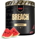 REDCON1 Breach BCAAs, Watermelon - Keto Friendly + Sugar Free Essential Amino Acids for Recovery - Enthält BCAAs L-Leucine, L-Isoleucine & L-Valine (30 Portionen)