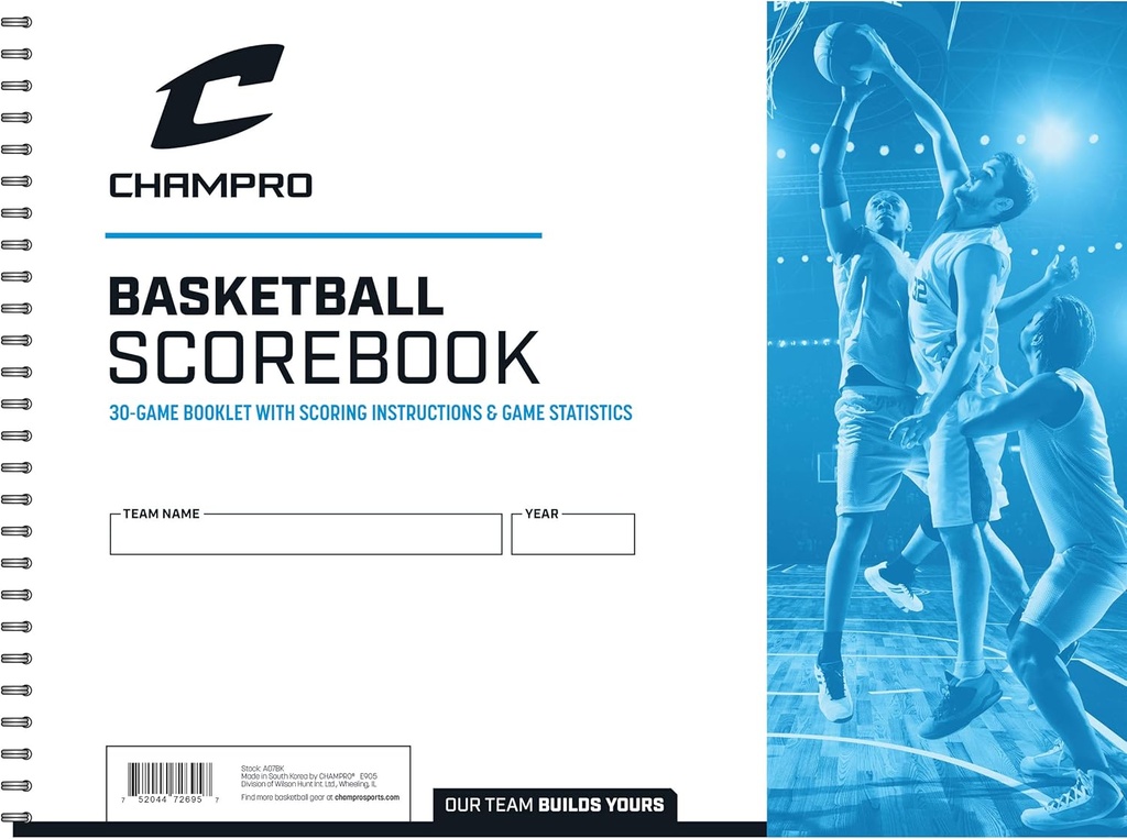 Champro Basketball Score Book (Weiß)