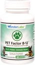 Wonder Laboratories Pet Factor B-12 | Vitamin B-12 in Methylcobalamin Form | Popular in Treatment of EPI in Dogs. 90 Count