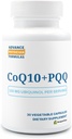 CoQ10/PQQ, 30 capsules de légumes, préparations médicales préalables