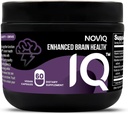 IQ - 11-in-1 Nootropic Brain Supplement: Unterstützt Gedächtnis & Kognition - Bioactive B-Complex w/ 5-MTHF, L-Theanine, L-Tyrosine, Bacopa, Ginkgo, Huperzine - Vegan, Non-GMO, Koffeinfrei - 60 Count