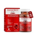 HealthBest High Potency Gentle Iron Capsules 100mg |Slow Release Iron for Faster Absorption, Non-Constipating| Vitamin C, B12, Folate Zinc & Selen für Anämie, Hämoglobin & Immune Support |60 Count