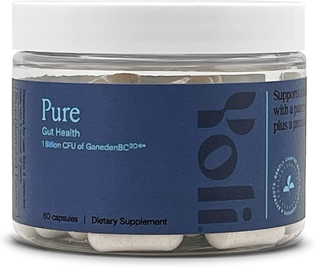 Yoli® Pure Probiotics for Digestive Health - Gut Health Supplements für Männer und Frauen - Probiotische Kapseln 1 Billion CFUs