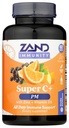 Zand Immunität Super C+ PM, Nighttime Immune Support Plus Melatonin, 1000mg PureWay-C Vitamin C, Zink, D3 & Elderberry, Enhanced Absorption - 60 Tabletten, 30 Portionen