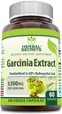 Herbal Secrets Garcinia Extract Supplement |1500 Milligrams | 180 Veggie Capsules | Non-GMO | Gluten-Free | Made in USA
