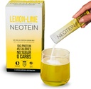 NEOTEIN: Elektrolyt-Pulver-Packets, Protein-Pulver mit 10g Protein & Collagen | Hydration Packets - Zero Sugar, NO Fillers, NO Carbs | Lemon Lime | 45 Kalorien | Keto & Paleo | Pack von 15