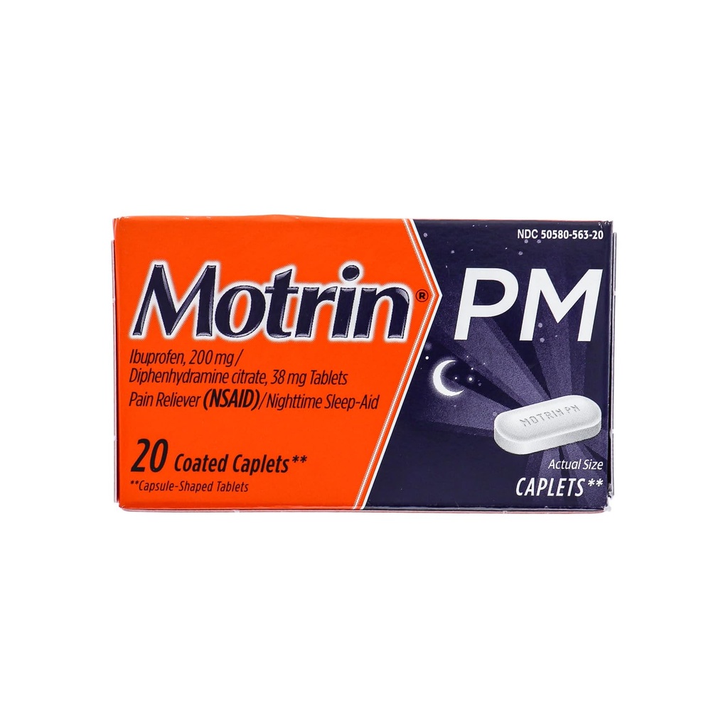 Motrin Ib Pm Caps Pack 2 Taille 20ct