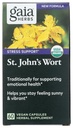 Gaia Herbs St. John's Wort, Vegan Liquid Capsules, 60 Count - Stress-Unterstützung um eine positive und sonnige Stimmung zu fördern