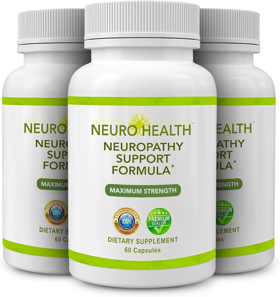 Nerve Support Formel für Neuropathie - Ihr Nerve Savior Supplement mit B Vitaminen und Alpha Lipoic Acid - Schnelle Absorption für Nerve Discomfort Relief - 180 Kapseln