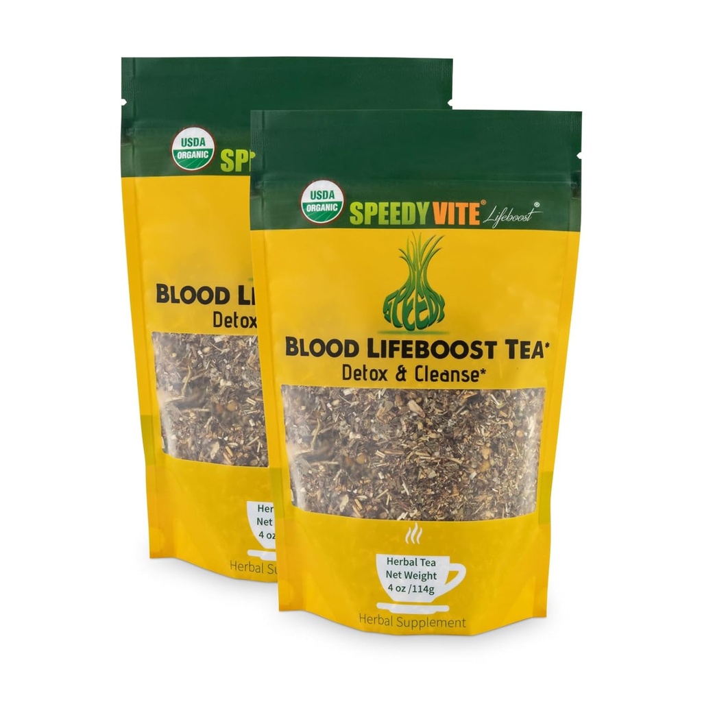 Blutreinigung LifeBoost Tea Organic –Cleanses & unterstützt natürliche Entfernung von überschüssigen Abfall Chemikalien aus dem Blutstrom Echinacea Chamomile.. Kräuterergänzung