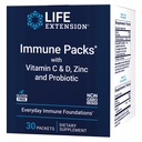 Life Extension - Immunpackungen mit Vitamin C & D, Zink und Probiotikum (30 Packungen)